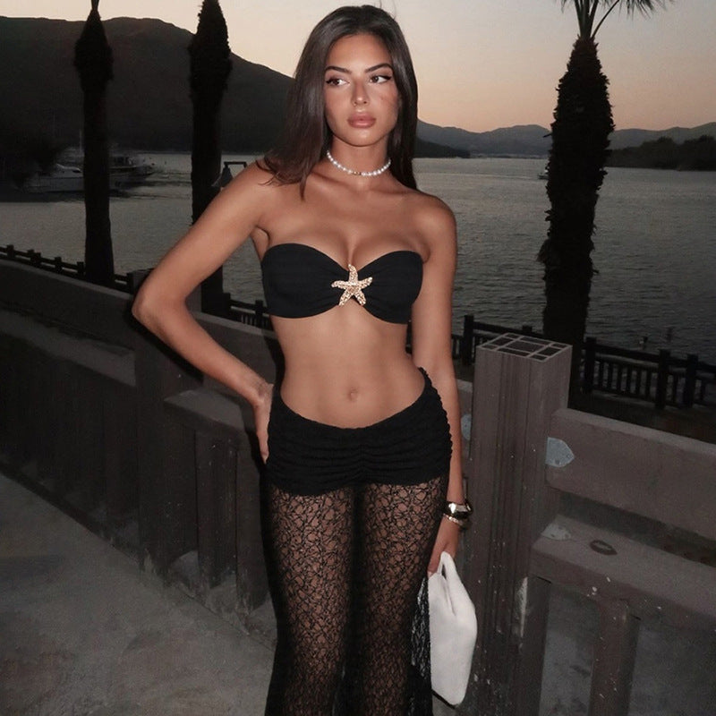MB1108 Bikini Top and Long Skirt Set