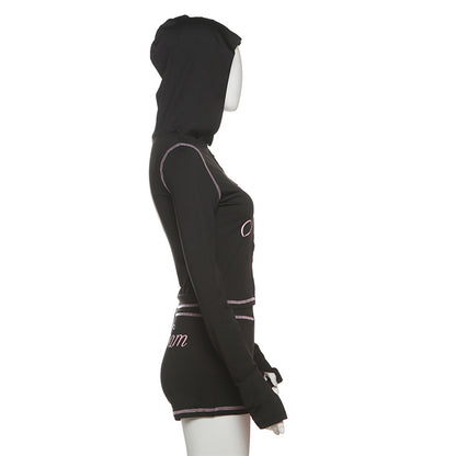 MB1102 2-Piece Set Hooded Streetwear