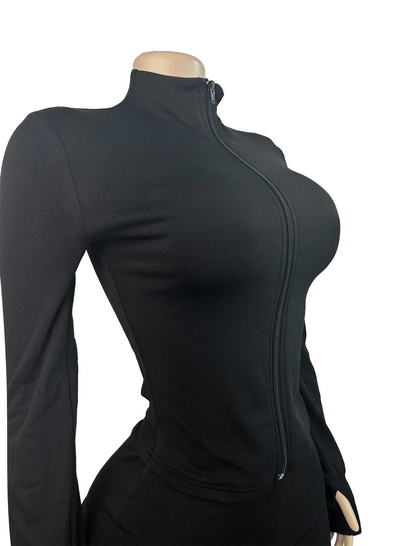 MB1711 Women's Winter Hoodie & Bodycon Pants Two-Piece Set