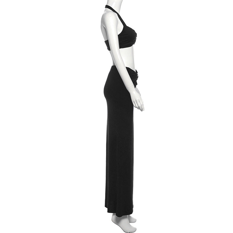 MB1103 Long Skirt Two-piece Set