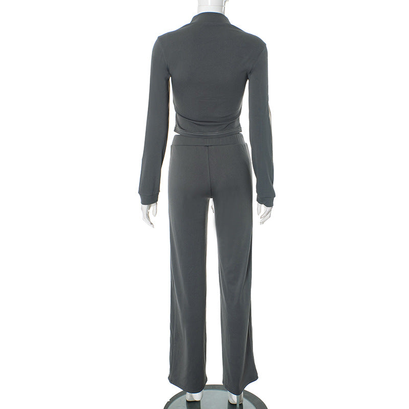 MB1014  Woman Color Block Tracksuit
