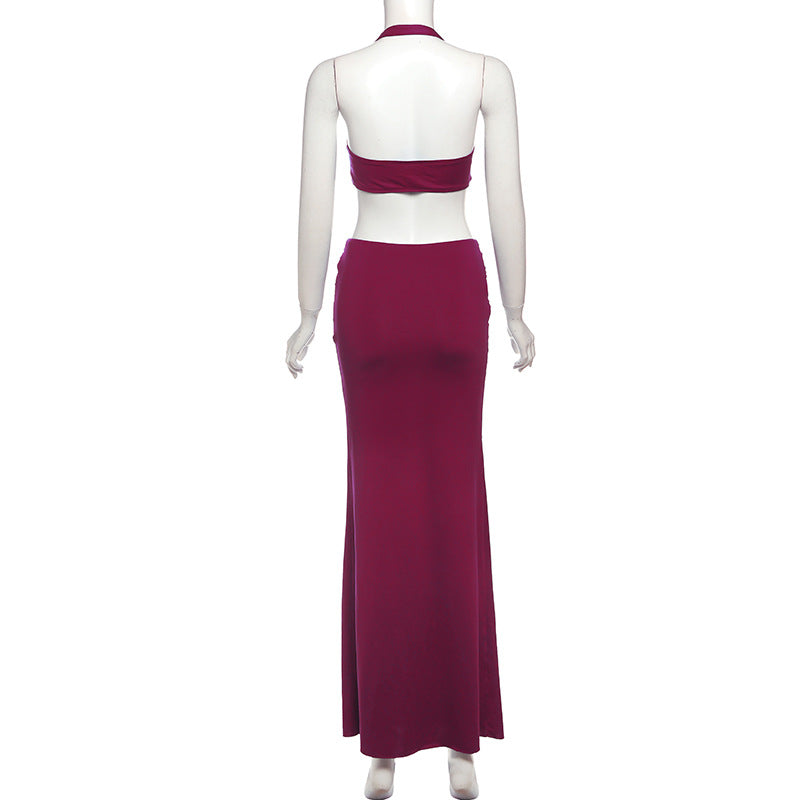 MB1103 Long Skirt Two-piece Set