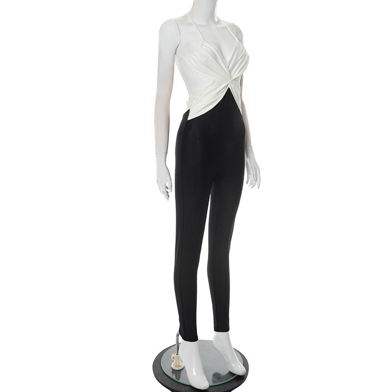 MB1032 Women's Backless Bodycon Jumpsuit