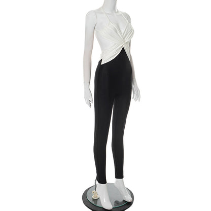 MB1032 Women's Backless Bodycon Jumpsuit