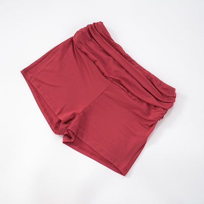 MB1015 Woman Sleeveless Top and Shorts Two-Piece Set