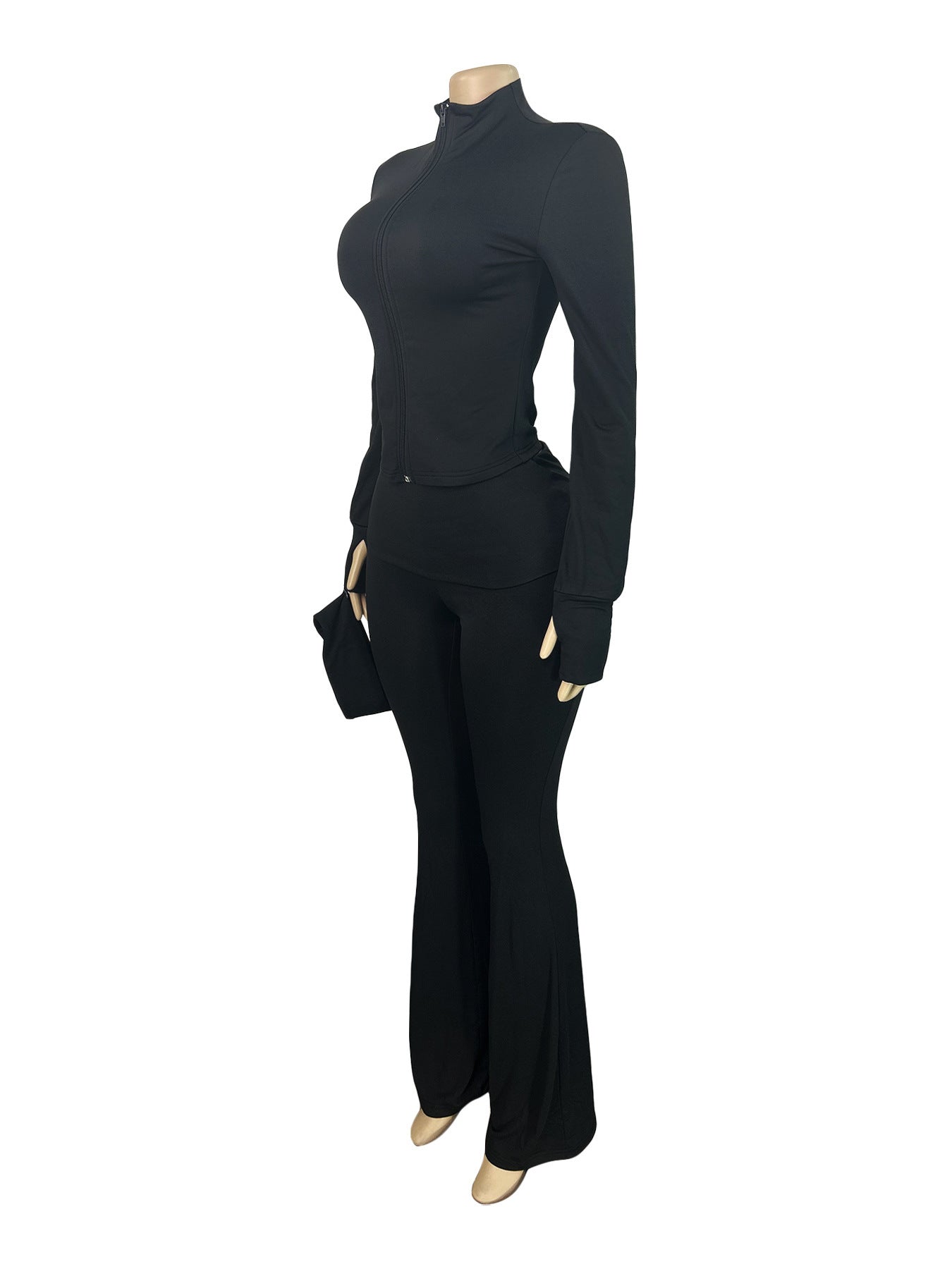 MB1711 Women's Winter Hoodie & Bodycon Pants Two-Piece Set