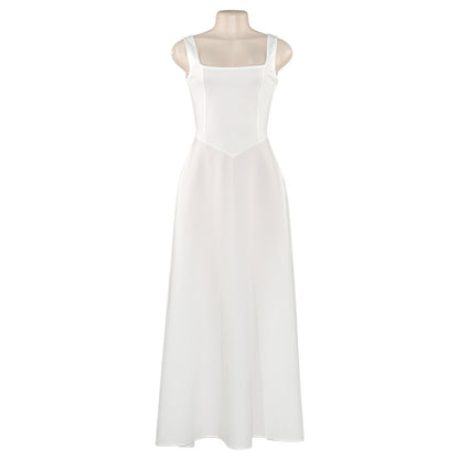 MB1302 Solid Color Maxi Dress