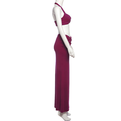 MB1103 Long Skirt Two-piece Set