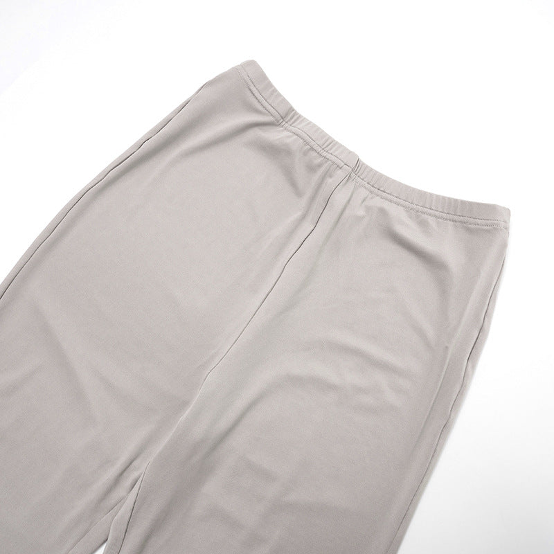 MB1095 Women's Oversized Top & Wide-Leg Pants Lounge Set