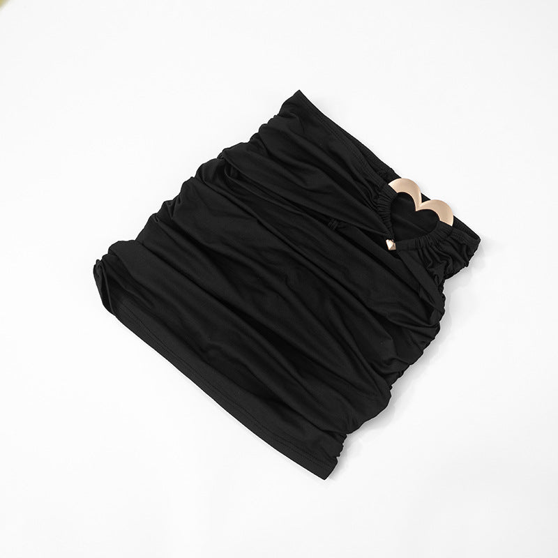 MB1011 Crop Top and Mini Skirt Two Piece Set