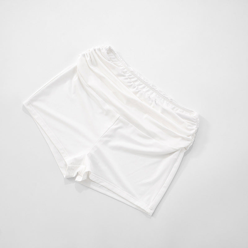 MB1015 Woman Sleeveless Top and Shorts Two-Piece Set